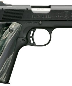 Browning 1911-22 Black Label Regal Black Compact Pistol 051846490, 22 LR, 3 5/8", Black Grips, Matte Black Finish, 10 Rd